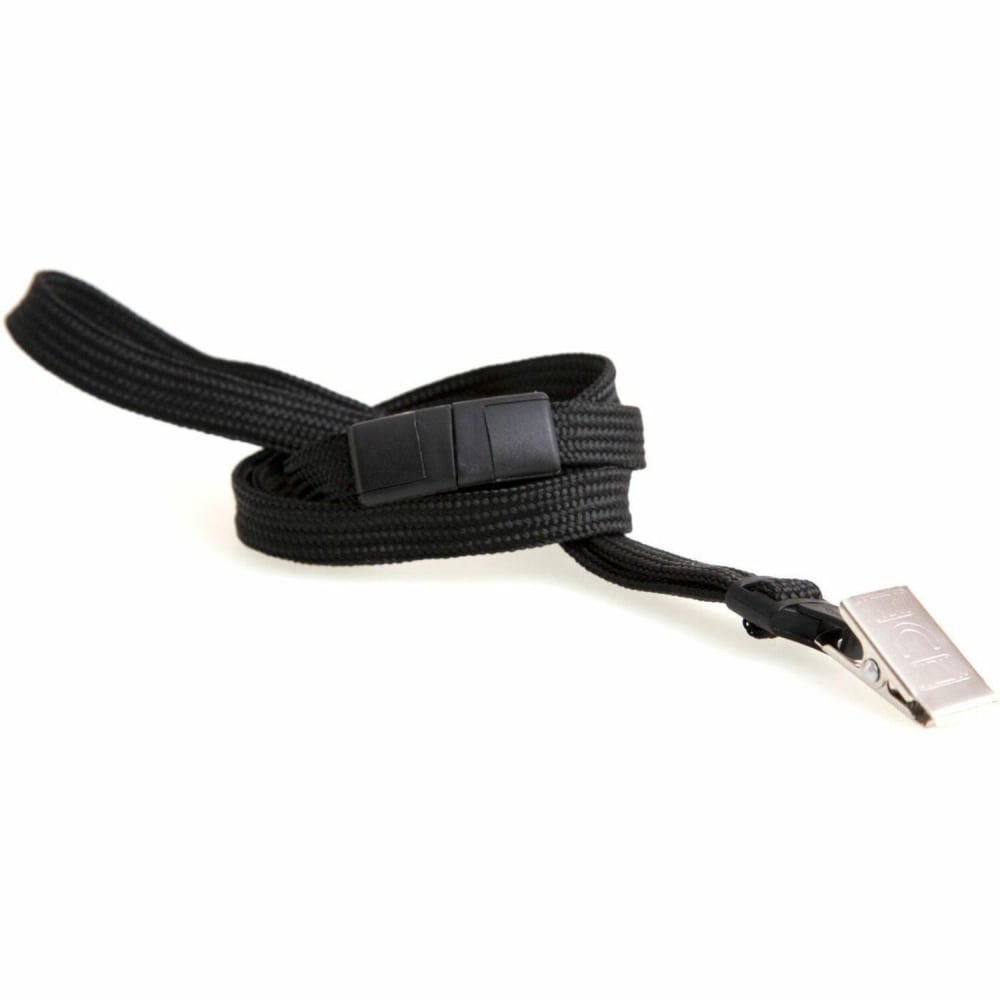★即発送 ADWYSD ケース lanyard付き 黒色系 always Advantus Deluxe Lanyard with J Hook Black Box of 24 - Office