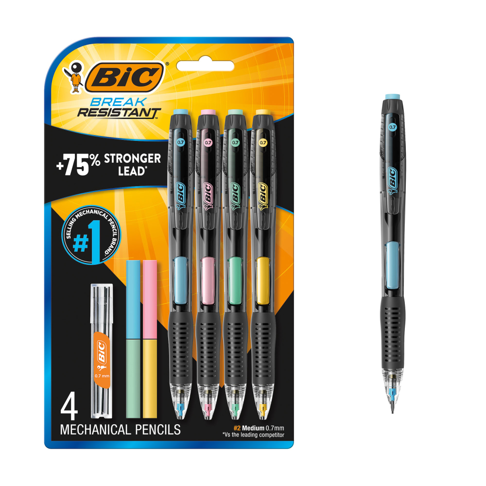 Zebra Pen Z Grip Mechanical Pencils Pack Of 12 Medium Point 0.7 mm