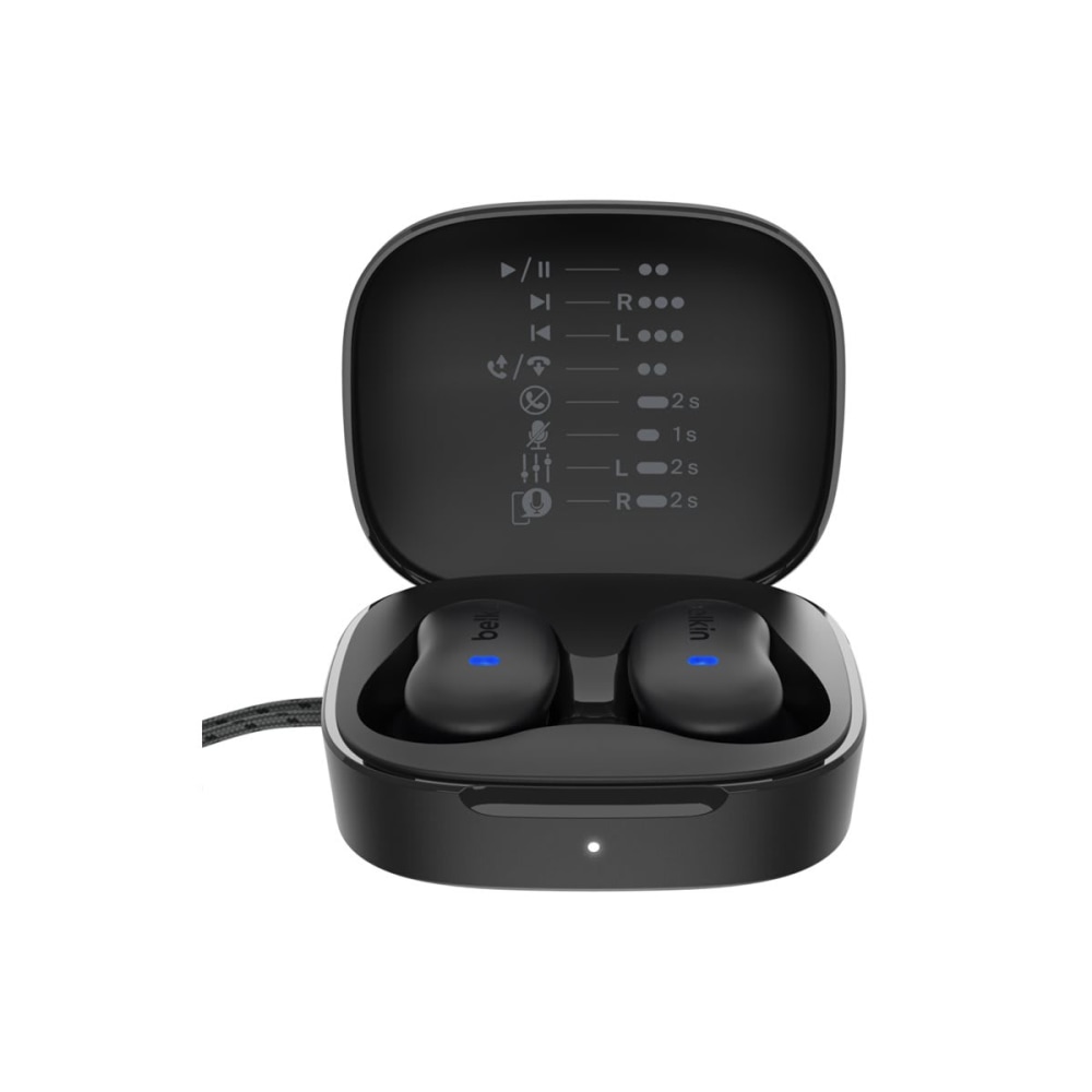 Skullcandy Rail True Wireless Noise Canceling Bluetooth Earbuds