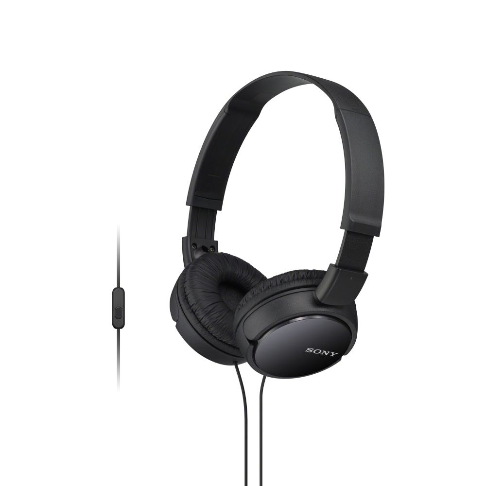 Sony ZX On Ear Monitor Headphones White MDRZX110APW - Office
