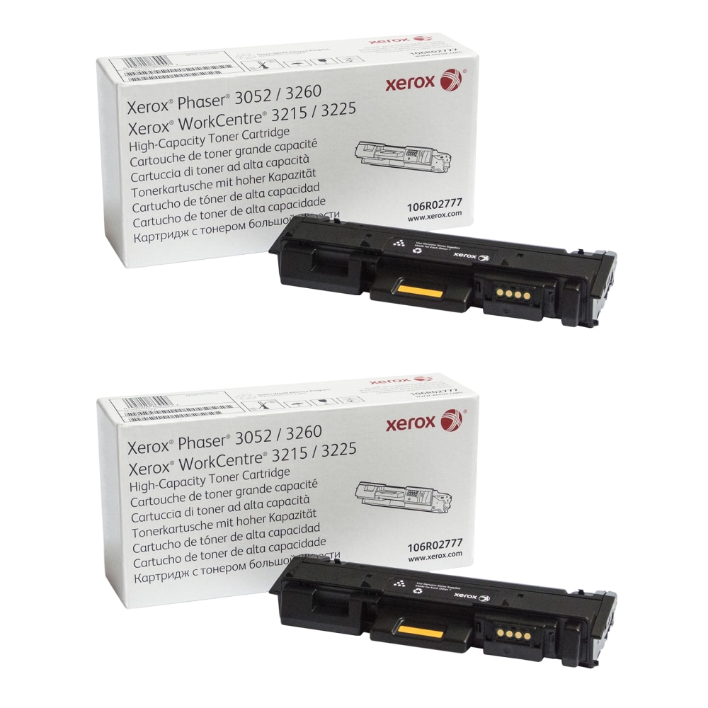 Xerox 326032153225 Black Toner Cartridge 106R02775 - Office