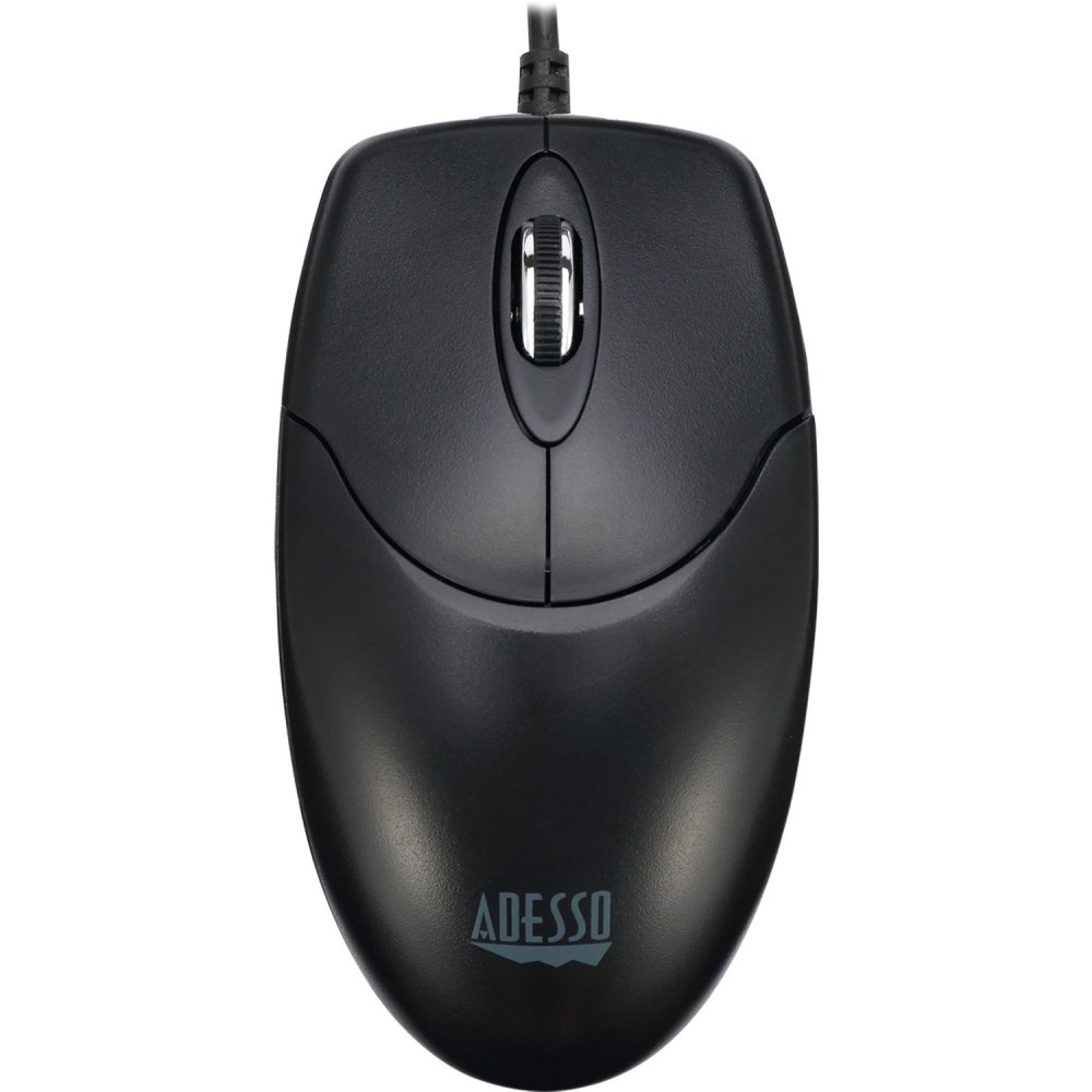 Adesso HC 3003PS PS2 Optical Mouse Black - Office Depot
