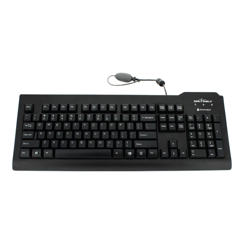 Manhattan 3744461 USB Enhanced Keyboard Black - Office Depot