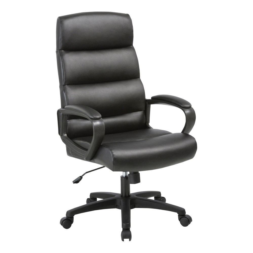 Raynor Miranda Multifunction High Back Chair Black - Office Depot