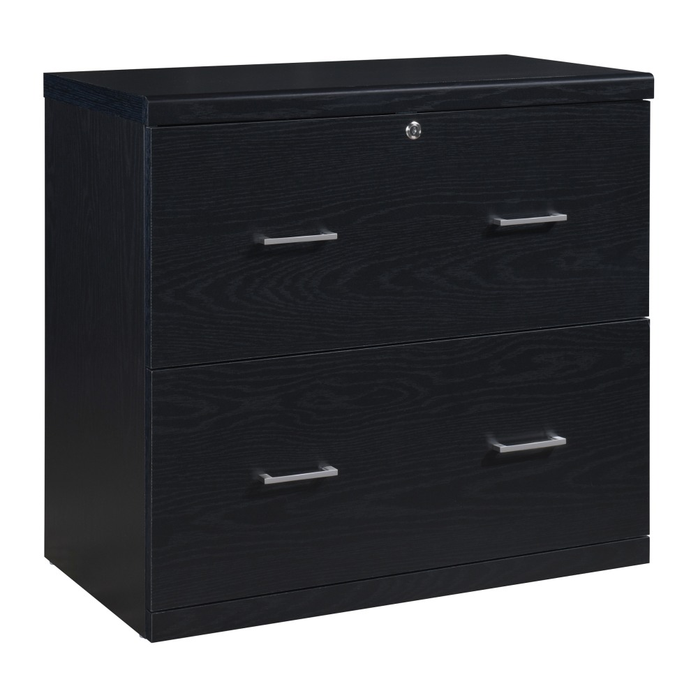 Office Star Alpine 30 W x 17 D Lateral 2 Drawer File Cabinet With