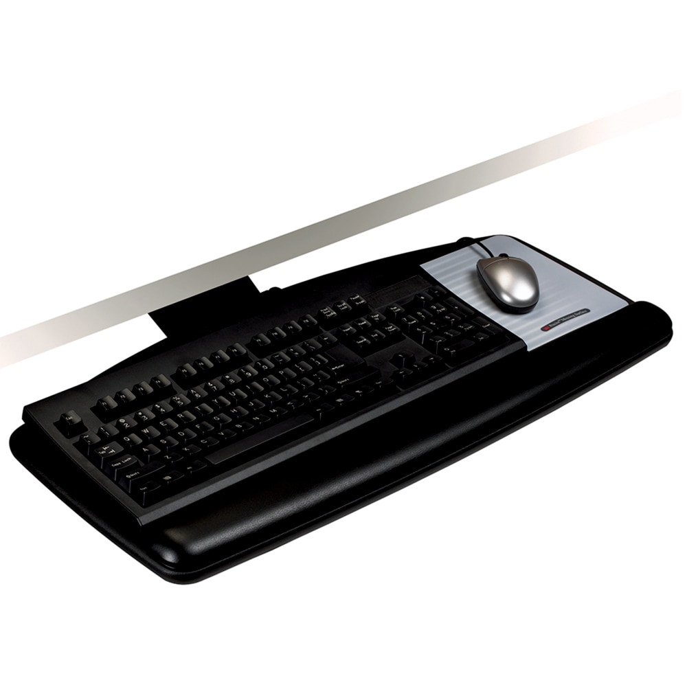 Fellowes Office Suites Underdesk Keyboard Tray BlackSilver