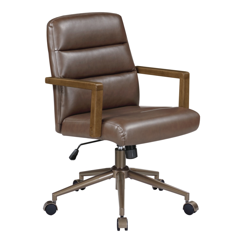 Bush Business Furniture Arden Lane Bonded Leather High Back