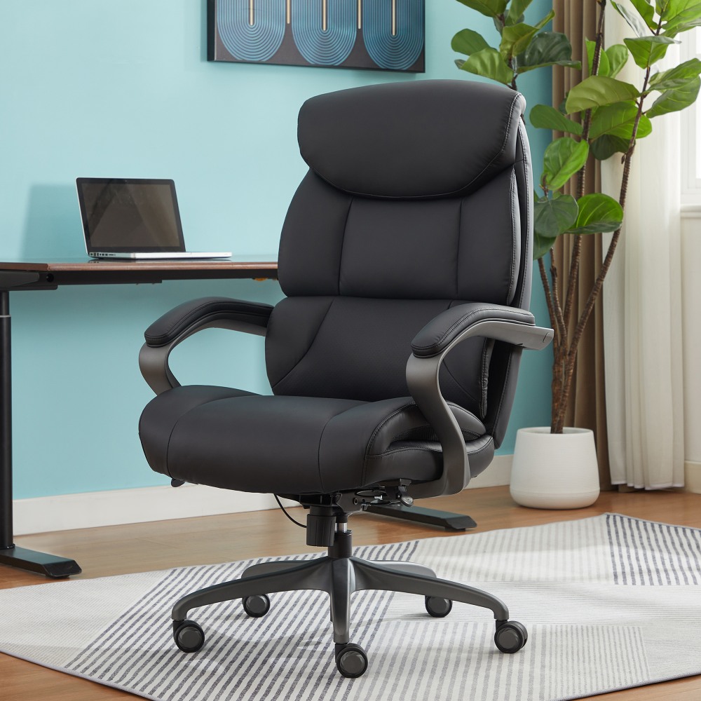 Shaquille ONeal Maximos Big Tall Ergonomic Vegan Leather High Back