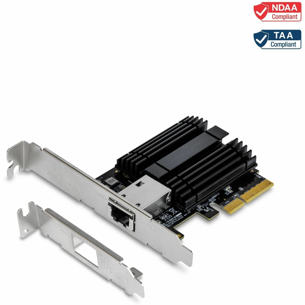 TRENDnet Powerline 1300 AV2 Adapter With Built in Outlet Adapter