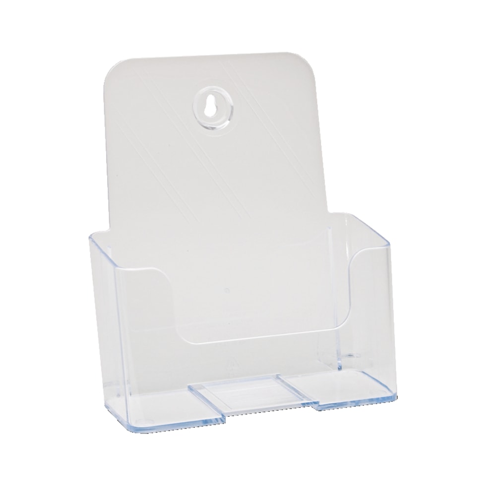 Office Depot Brand Wall Sign Holder Horizontal 8 12 H x 11 W Clear