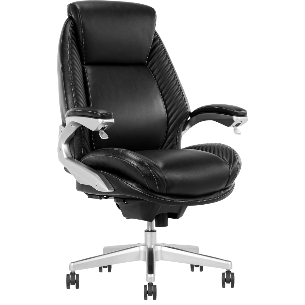 @0l.07_ Realspace Hurston Bonded Leather High Back Executive Office