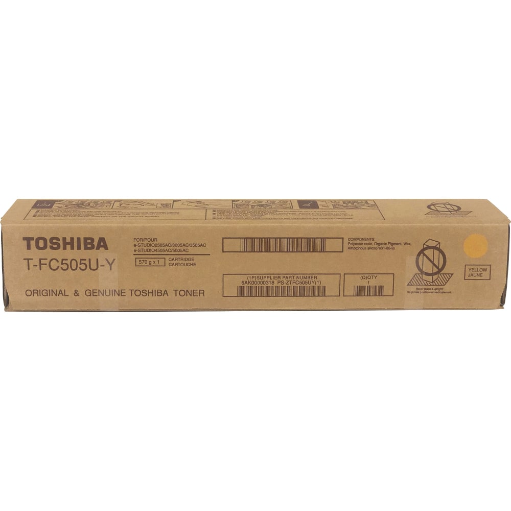 Toshiba T FC505U K Black High Yield Toner Cartridge - Office Depot