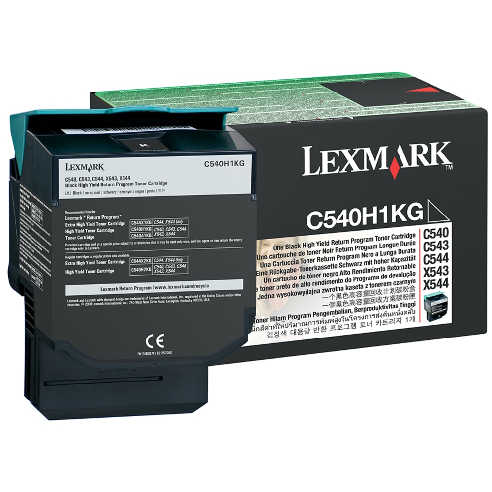 Lexmark Toner Black High Yield Pages 20.000, X792X1KG (Pages