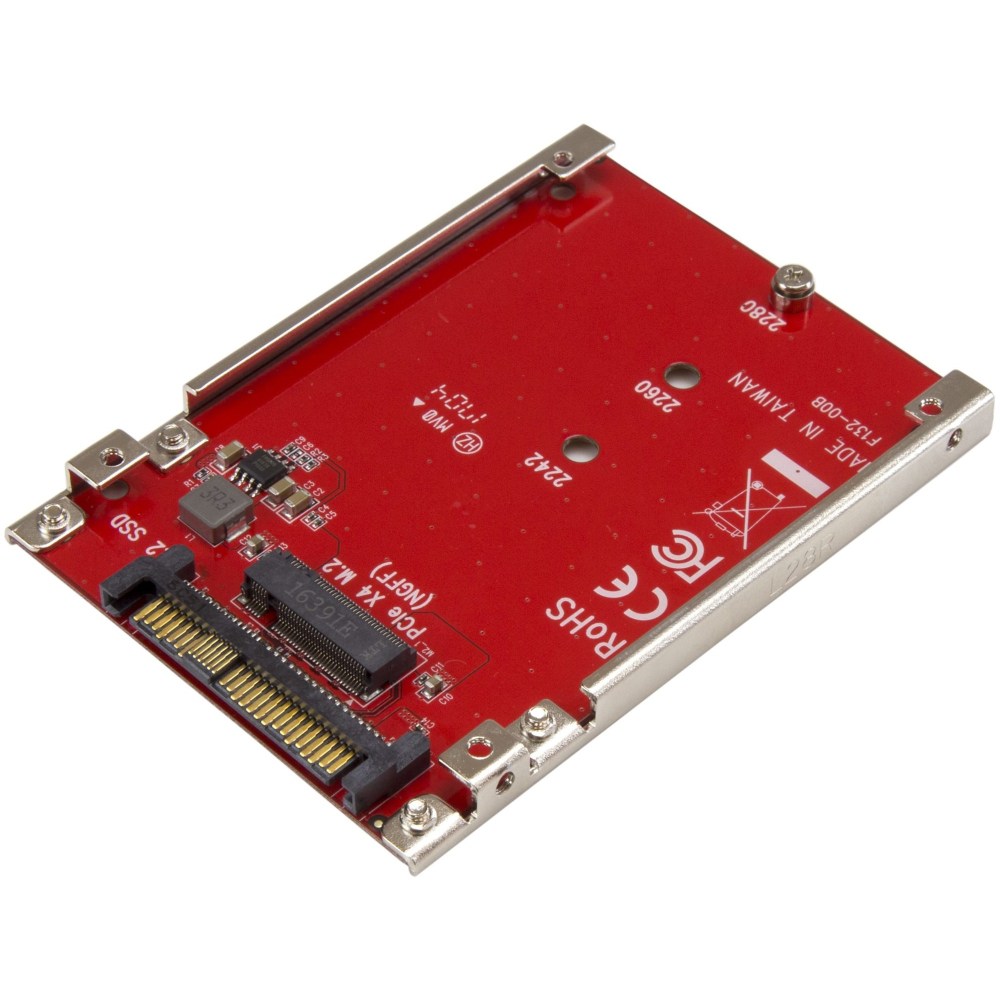 StarTech.com 2.5 to 3.5 Hard Drive Adapter For SATA and SAS SSDHDD StarTech.com 2.5 to 3.5 Hard Drive Adapter For SATA and SAS SSDHDD