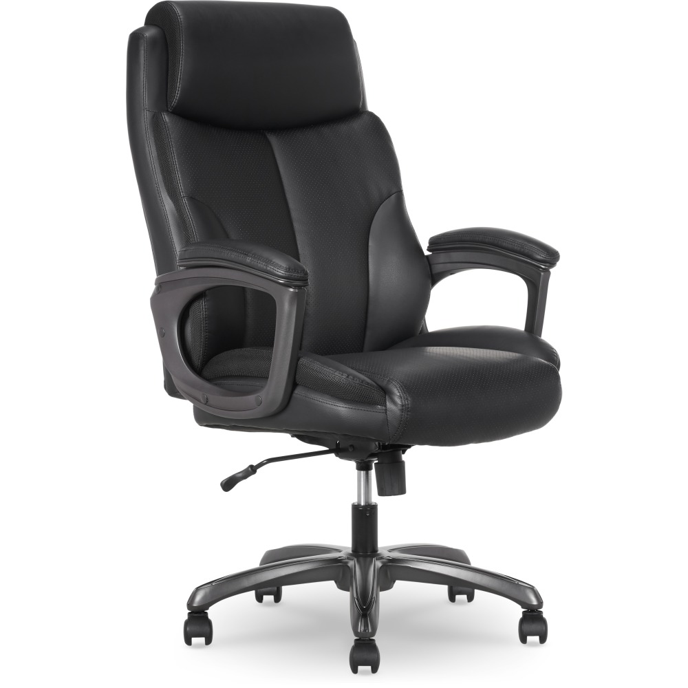 Thomasville Fendley Ergonomic Vegan Leather Mid Back Office Chair
