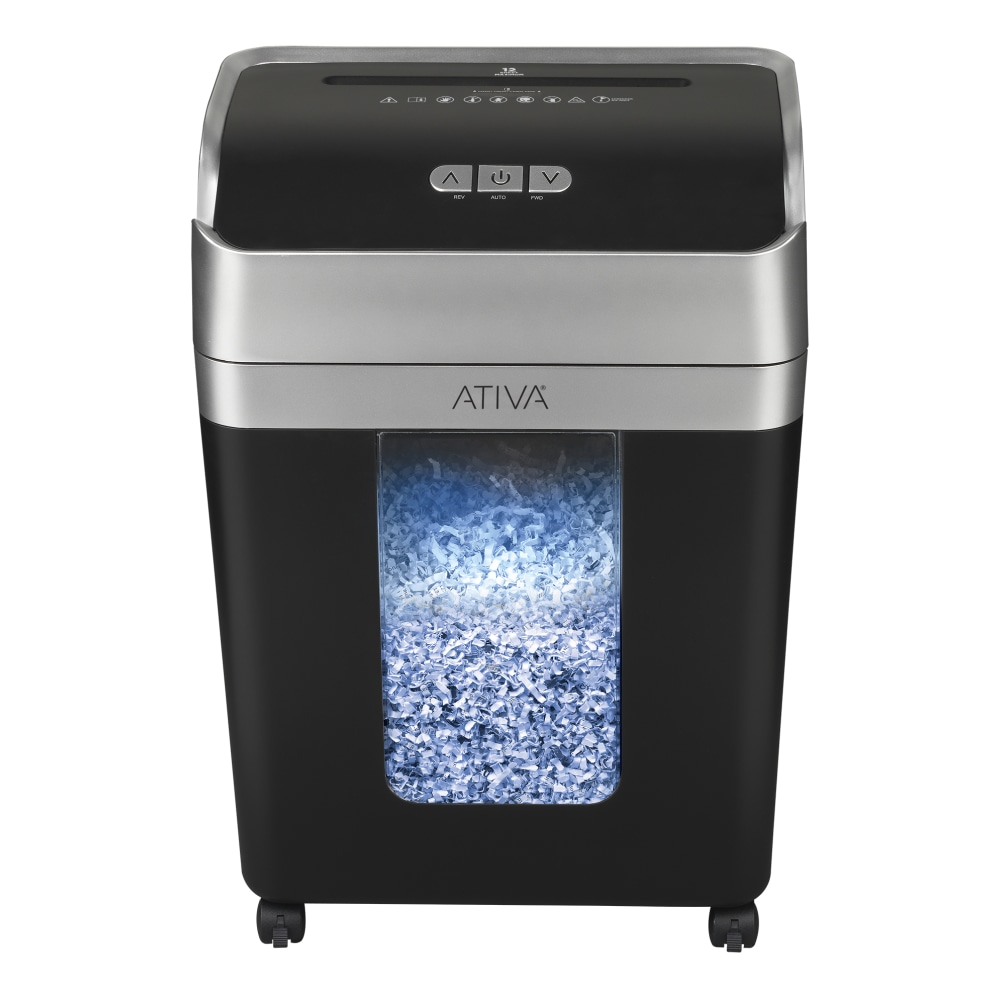 Ativa 12 Sheet Micro Cut Shredder A12MC19 - Office Depot