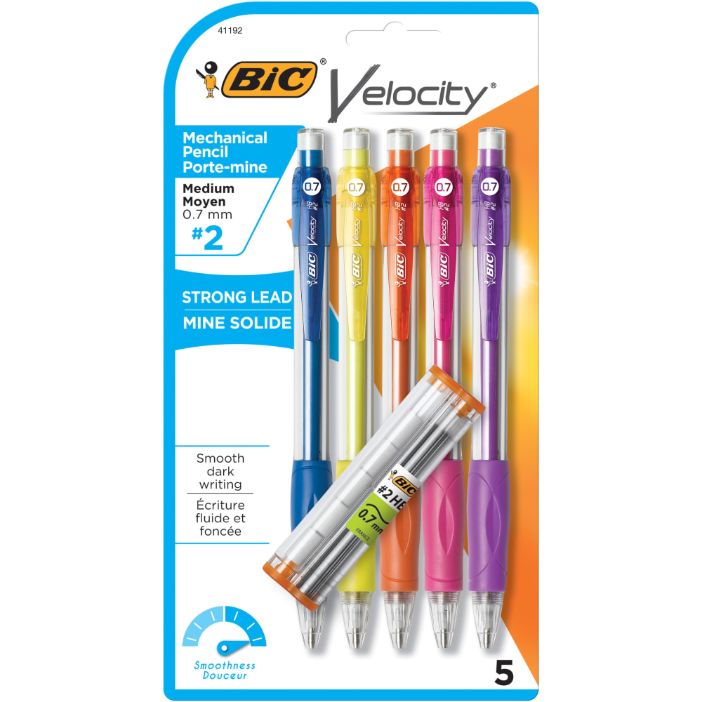 TUL Mechanical Pencils 0.7 mm TealPink Barrels Pack Of 2 Pencils