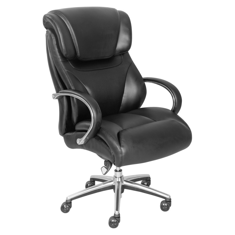 Thomasville Fendley Ergonomic Vegan Leather Mid Back Office Chair