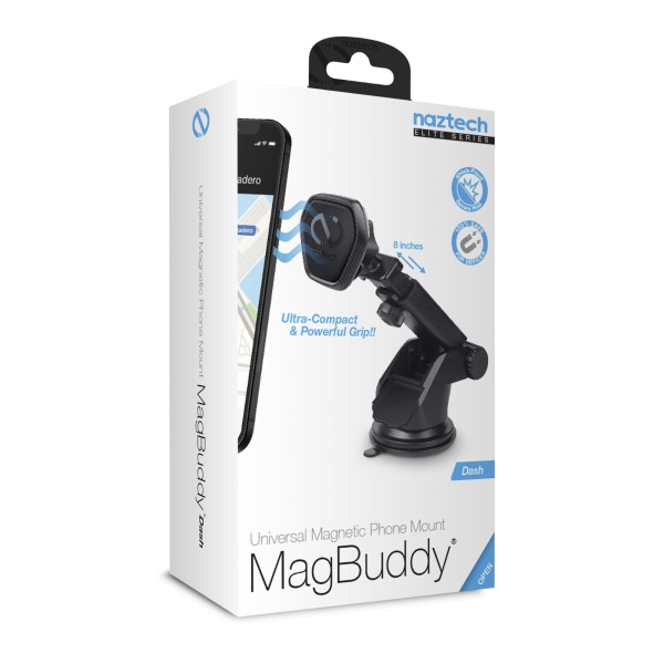 Photos - Holder / Car Charger Naztech MagBuddy Elite Dash Mount, Black 15476