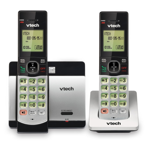 VTech CS5119-2 DECT 6.0 Expandable Cordless Phone With Digital Answering System