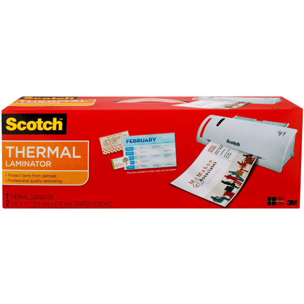Scotch Thermal Laminator Combo Pack, TL902