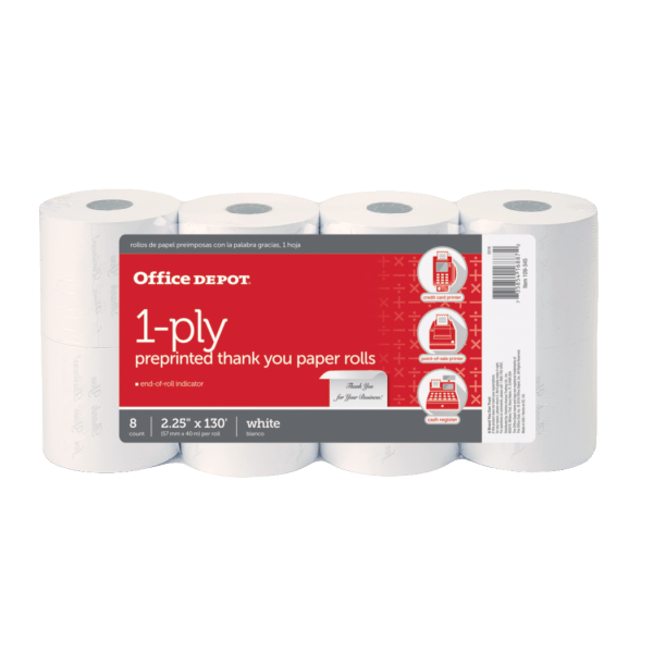 UPC 735854168872 product image for Office Depot® Brand 1-Ply Preprinted 