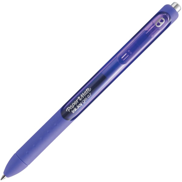 UPC 071641100893 product image for Paper Mate� InkJoy� Gel Pen, Medium Point, 0.7 mm, Purple Barrel, Purple Ink | upcitemdb.com