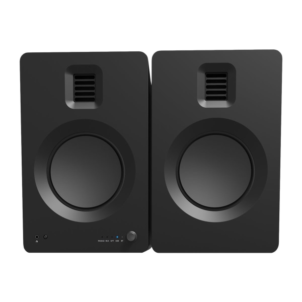 Kanto TUK - Speakers - bookshelf - wireless - Bluetooth - USB - 130 Watt (total) - 2-way - matte black -  TUKMB