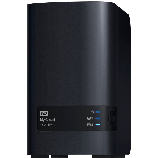 Western Digital� My Cloud EX2 Ultra Network Attached Storage Server, Marvell ARMADA 385 Dual-Core, 4TB HDD, WDBVBZ0040JCH-NESN
