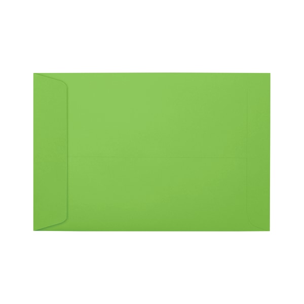 LUX #6 1/2 Open-End Envelopes, Peel & Press Closure, Limelight, Pack Of 250