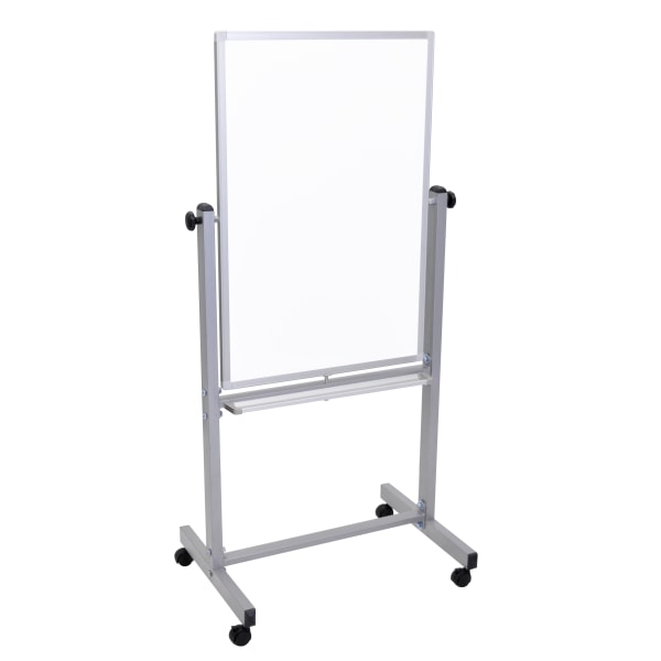 UPC 812552018972 product image for Luxor Double-Sided Magnetic Mobile Dry-Erase Whiteboard, 24
