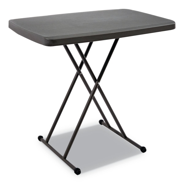 Iceberg IndestrucTable Too 1200 Series Personal Folding Table, Gray -  65491