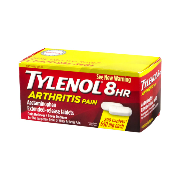Tylenol 8-Hour Arthritis Pain Extended-Release Tablets, 650 mg, Pack Of 290 - 83829 - Health and Beauty If minor arthritis pain is holding you back, these sku 83829