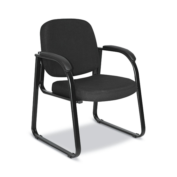 UPC 042167381004 product image for Alera Reception Lounge Series Sled-Base Guest Chair, Black | upcitemdb.com