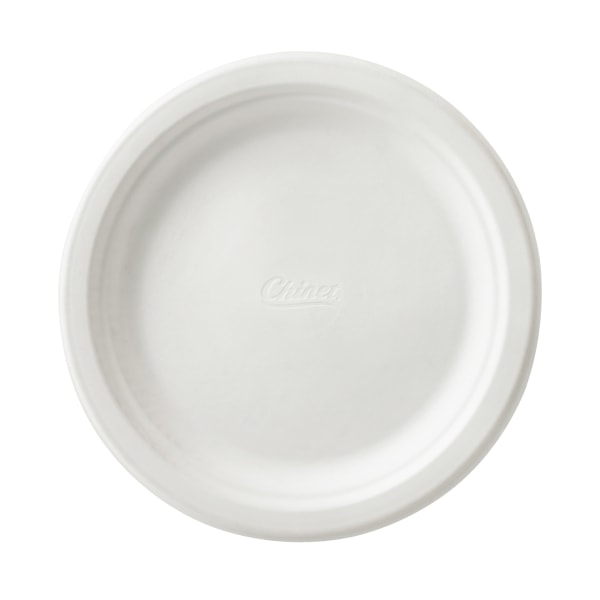 Photos - Bakeware Huhtamaki Chinet Round Paper Dinnerware, 6" Diameter, 100 Recycled, White, Carton Of 1,000 21225 