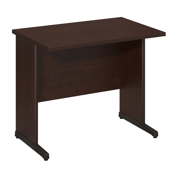 Bush Business Furniture Components Elite C Leg Desk 36"W x 24"D, Mocha Cherry, Standard Delivery