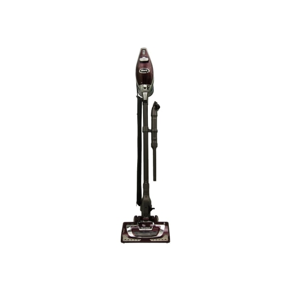 Shark HV322 Rocket Pet Plus Corded Stick Vacuum with LED Headlights, XL Dust Cup, Lightweight, Perfect for Pet Hair Pickup, Converts to a Hand Vacuum, with (2) Pet Attachments, Bordeaux/Silver (B00NGVF4II)