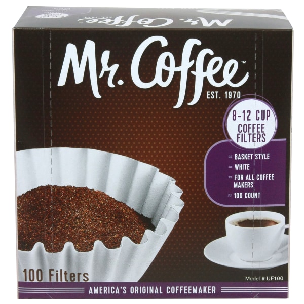UPC 850067000754 product image for Mr. Coffee 8 - 12 Cup Coffee Filters, Box Of 100 | upcitemdb.com