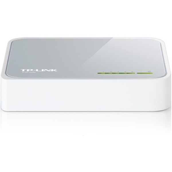 Photos - Switch TP-LINK TL-SF1005D - 5-Port 10/100 Mbps Fast Ethernet  - Desktop Ethernet Splitter - Ethernet Hub - Plug & Play - Fanl 