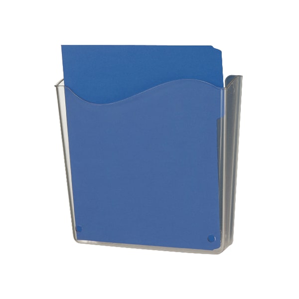 Officemate OIC Unbreakable Vertical Wall File, 10H x 10W x 3D, Clear