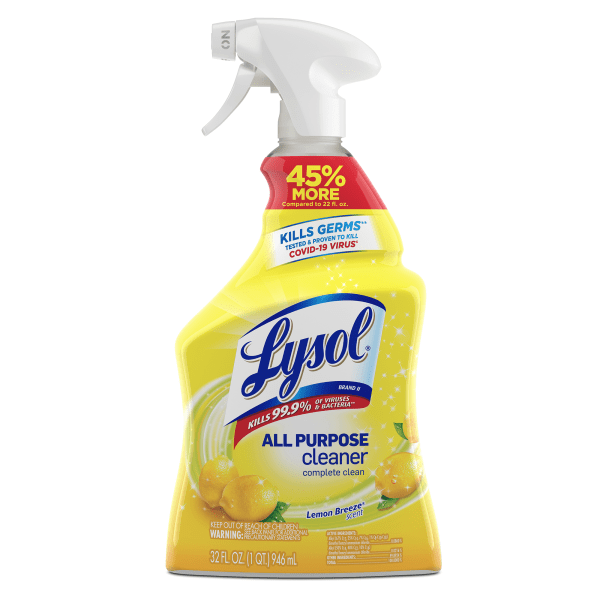 Reckitt Benckiser 75352CT Cleaner Lemon 12 32oz Spray Bottles/ctn pack of 12