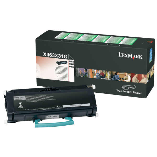 Lexmark™ X463X31G Black Extra-High Yield Black Toner Cartridge