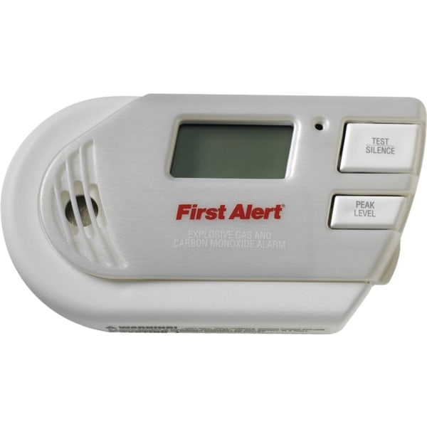 First Alert Carbon Monoxide Alarm - Wired - 120 V AC - Audible - Ceiling Mountable, Wall Mountable - White -  GC01CN