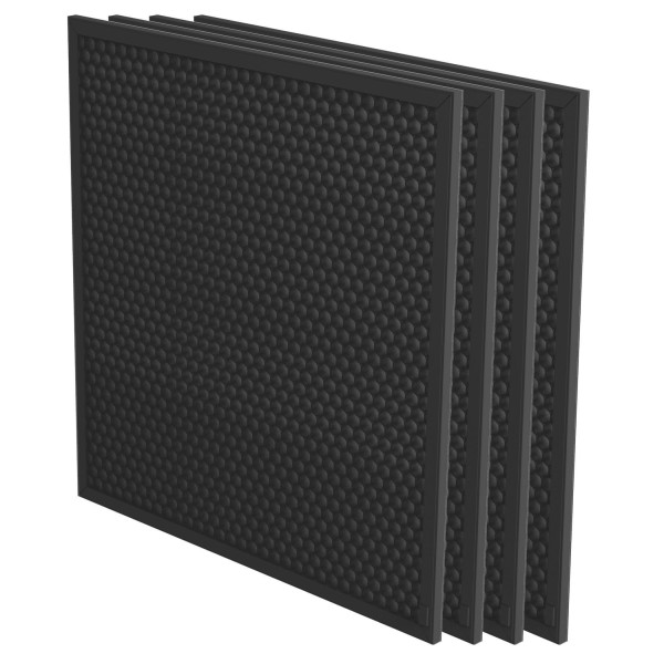 Fellowes AeraMax Pro 33S44S HEPA Carbon Filters With PreFilters Pack Of 4