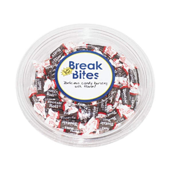 UPC 091141406042 product image for Advantus Tootsie Roll�, Break Bites Pack,  17 Oz Tub | upcitemdb.com