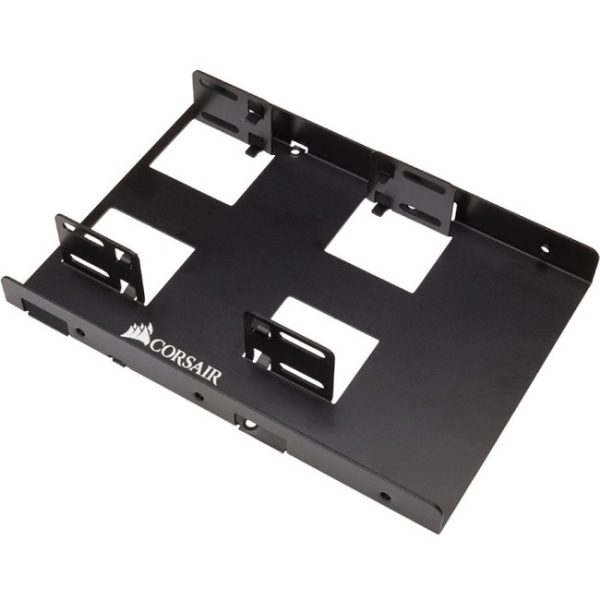 Photos - Cable (video, audio, USB) Corsair Mounting Bracket for Hard Disk Drive - Black - Anodized Aluminum - Black CSSD-BRKT2 