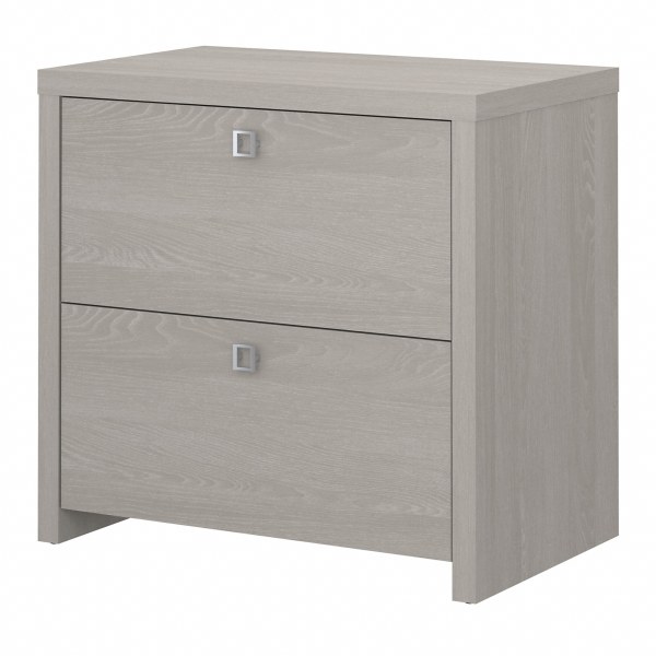 Bush Business Furniture Echo 31-5/8""W x 20""D Lateral File Cabinet, Gray Sand, Standard Delivery -  KI60202-03