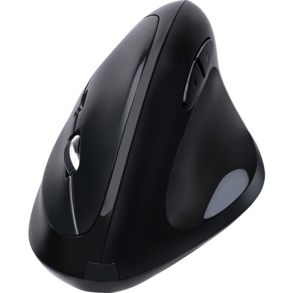 Adesso iMouse E30 Wireless Ergonomic Vertical Optical USB Mouse, Black | Quill
