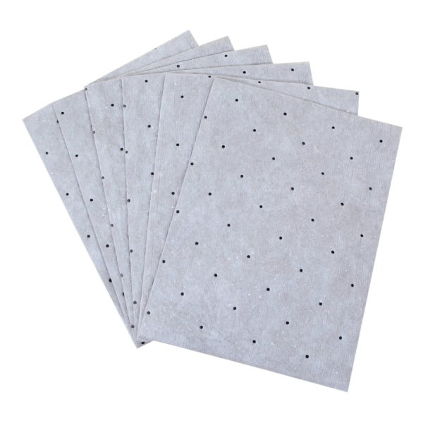 3M Sorbent Pad: For Universal Use, 15.5", 39.6 gal, Gray - Polyester & Polypropylene, 0.6100" Thick | Part #7100003876