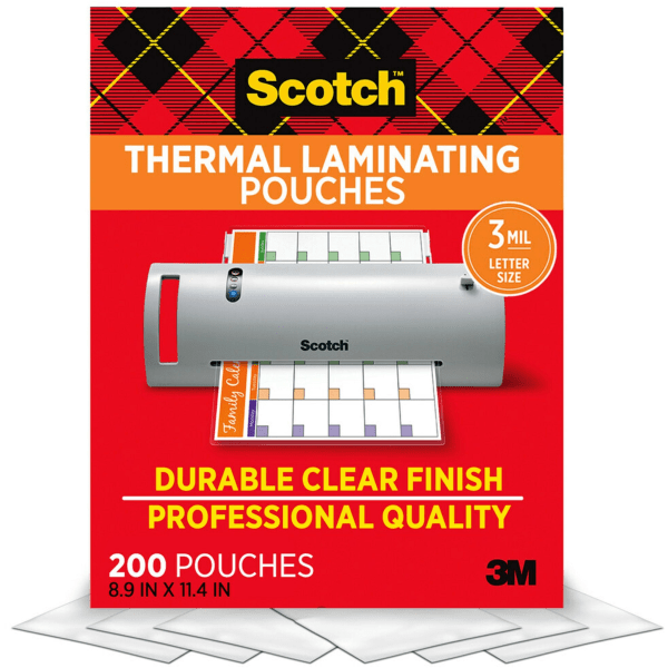 Scotch™ Thermal Pouches  8.9 in x 11.4 in